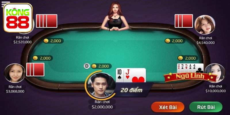 Giới thiệu chung thông tin cơ bản về xì dách Kong88