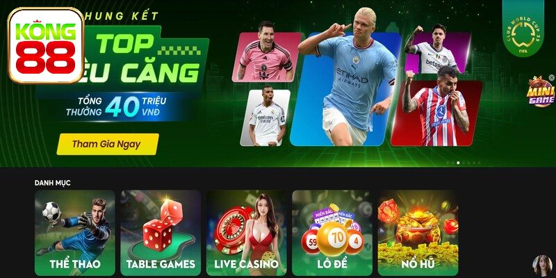 Giới thiệu Kong88 với thông tin chung ban đầu
