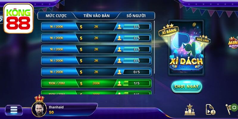 Ván game sở hữu giao diện thiết kế thân thiện, khoa học