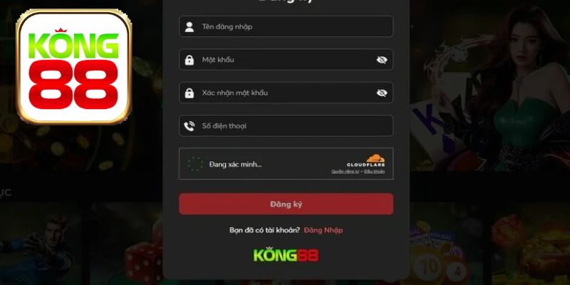 Tổng hợp các bước đăng ký Kong88 dành cho người mới
