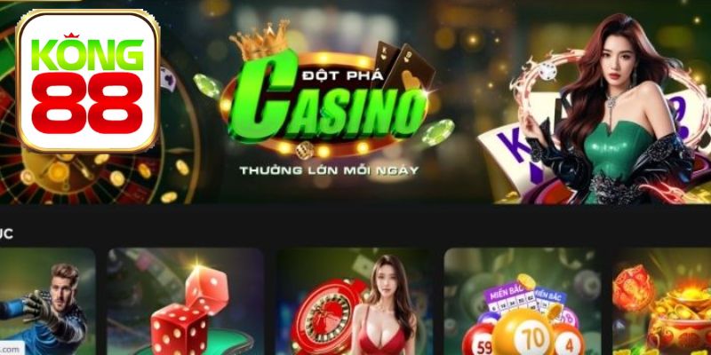 Cập nhật chính xác link vào nhà cái Kong88 mới nhất cho newbie